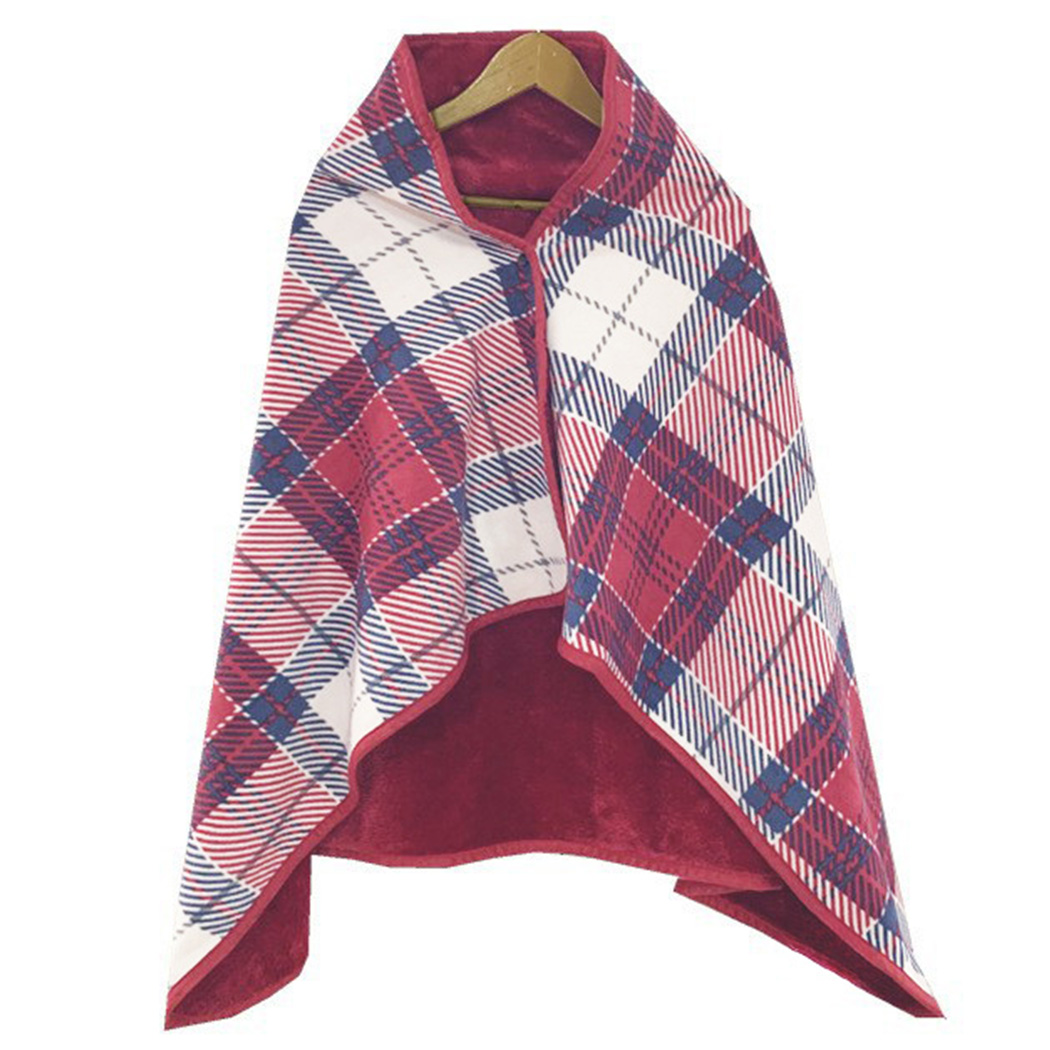 あったか ブランケット 大判 ひざ掛け 肩掛け 羽織る 腰巻き 3way