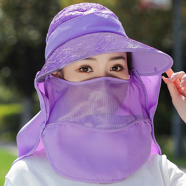 79％以上節約 UVカット 帽子 紫外線対策 日除け サンバイザー 4way ピンク V15