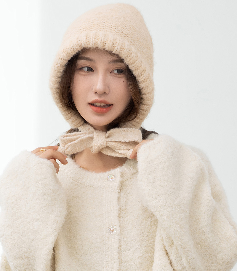 バラクラバ レディース 帽子 ニット フードウォーマー 頭巾 防寒 寒さ