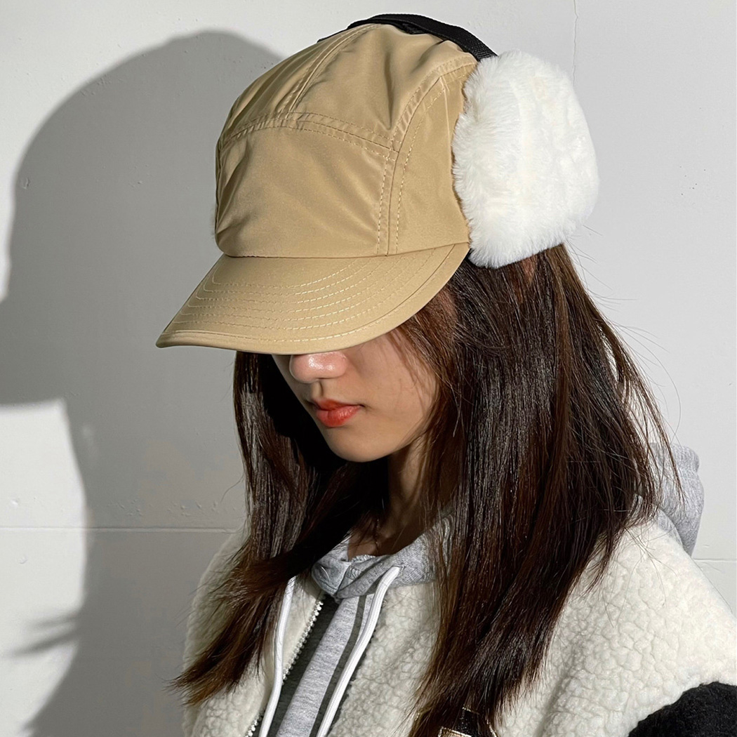 フライトキャップ レディース 帽子 ぼうし 飛行帽 防寒 暖かい 2way 耳