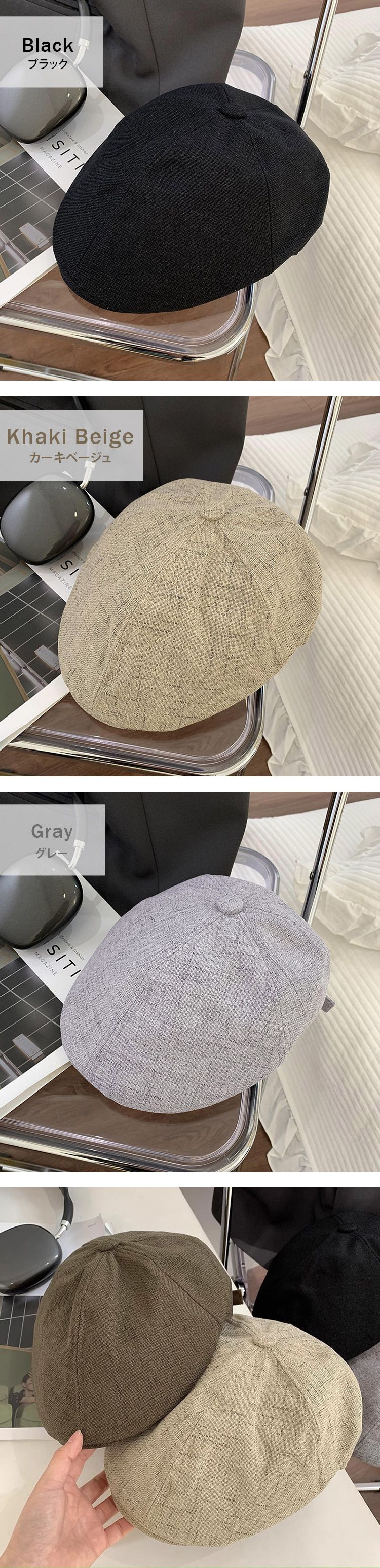 ハンチング 帽 秋 冬