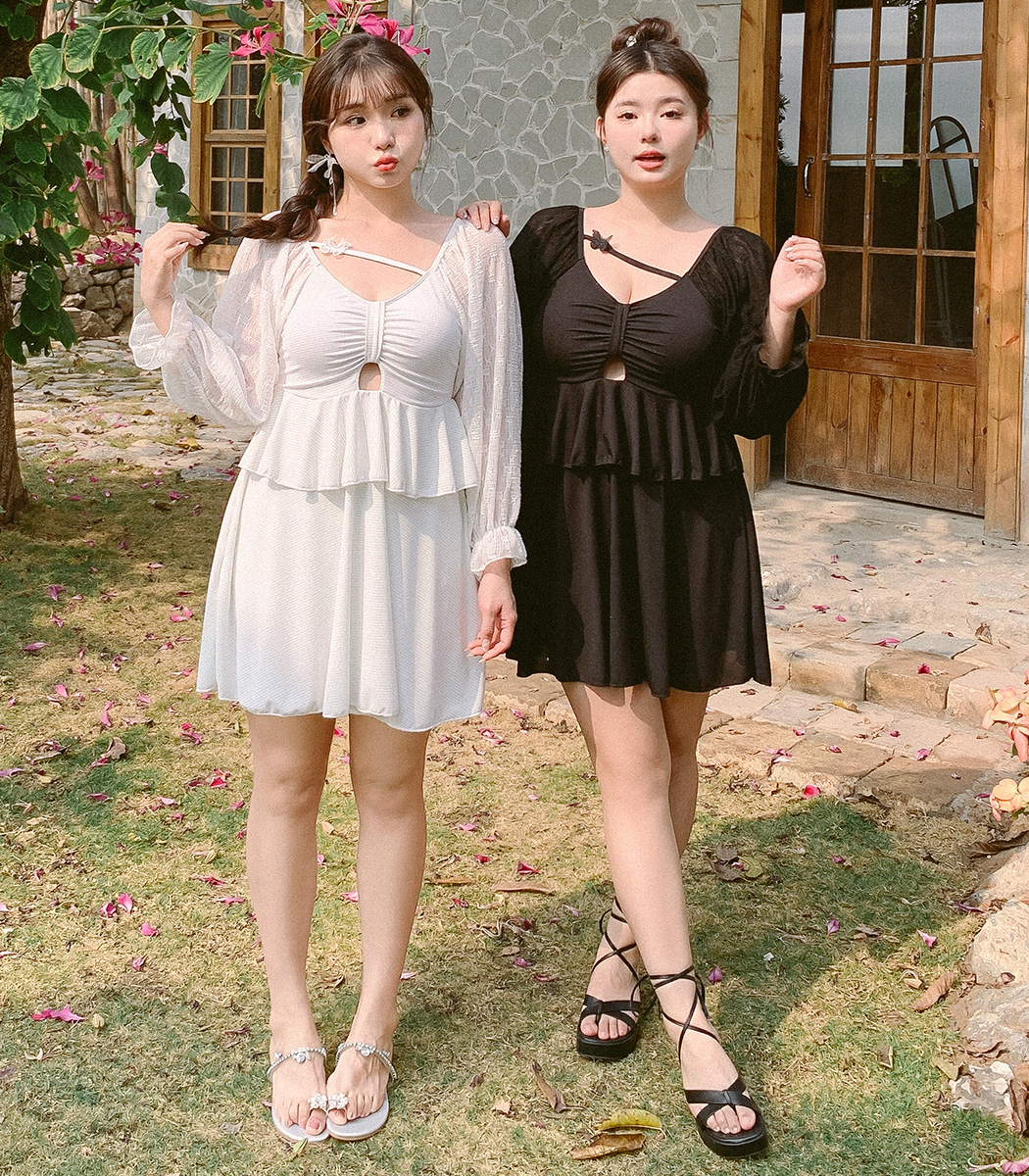 TeddyShop（テディショップ） ワンピース水着 プラスサイズ 体型カバー