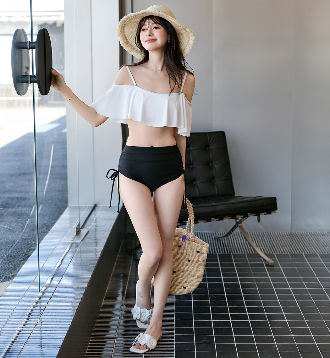 TeddyShop（テディショップ） ビキニ 水着 オフショルダー ハイ