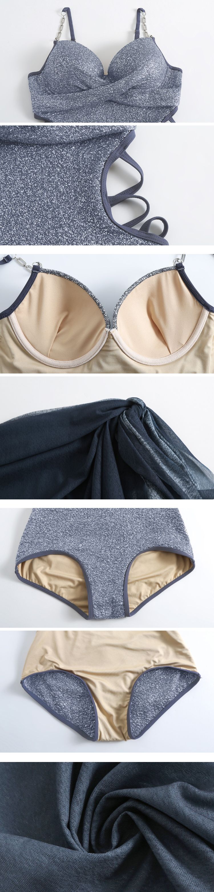 ワンピ水着 モノキニ