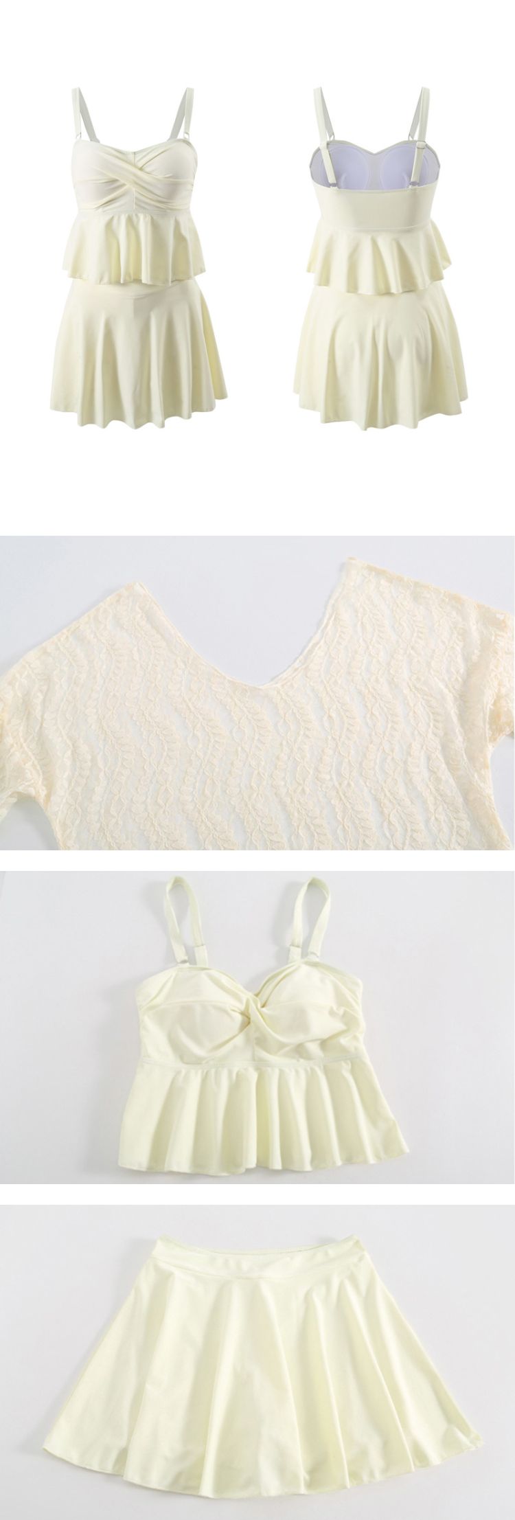 水着ビキニ ビスチェ