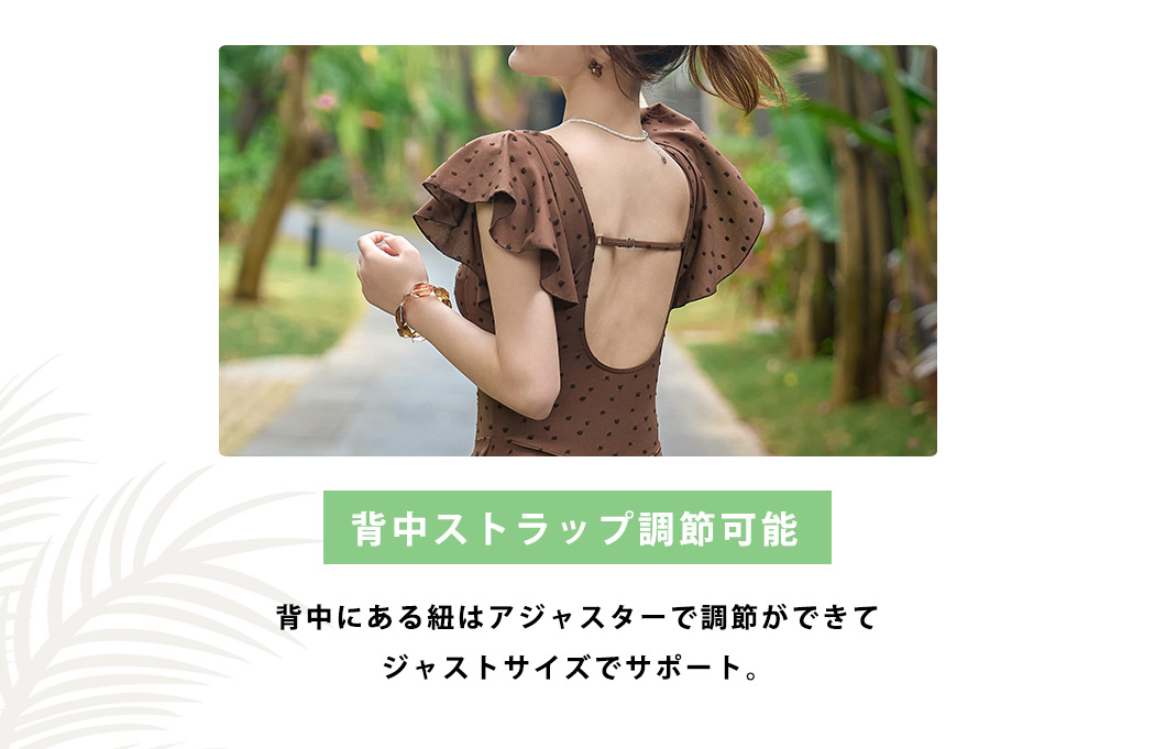 水着 ワンピース 体型カバー レディース オー...の詳細画像5