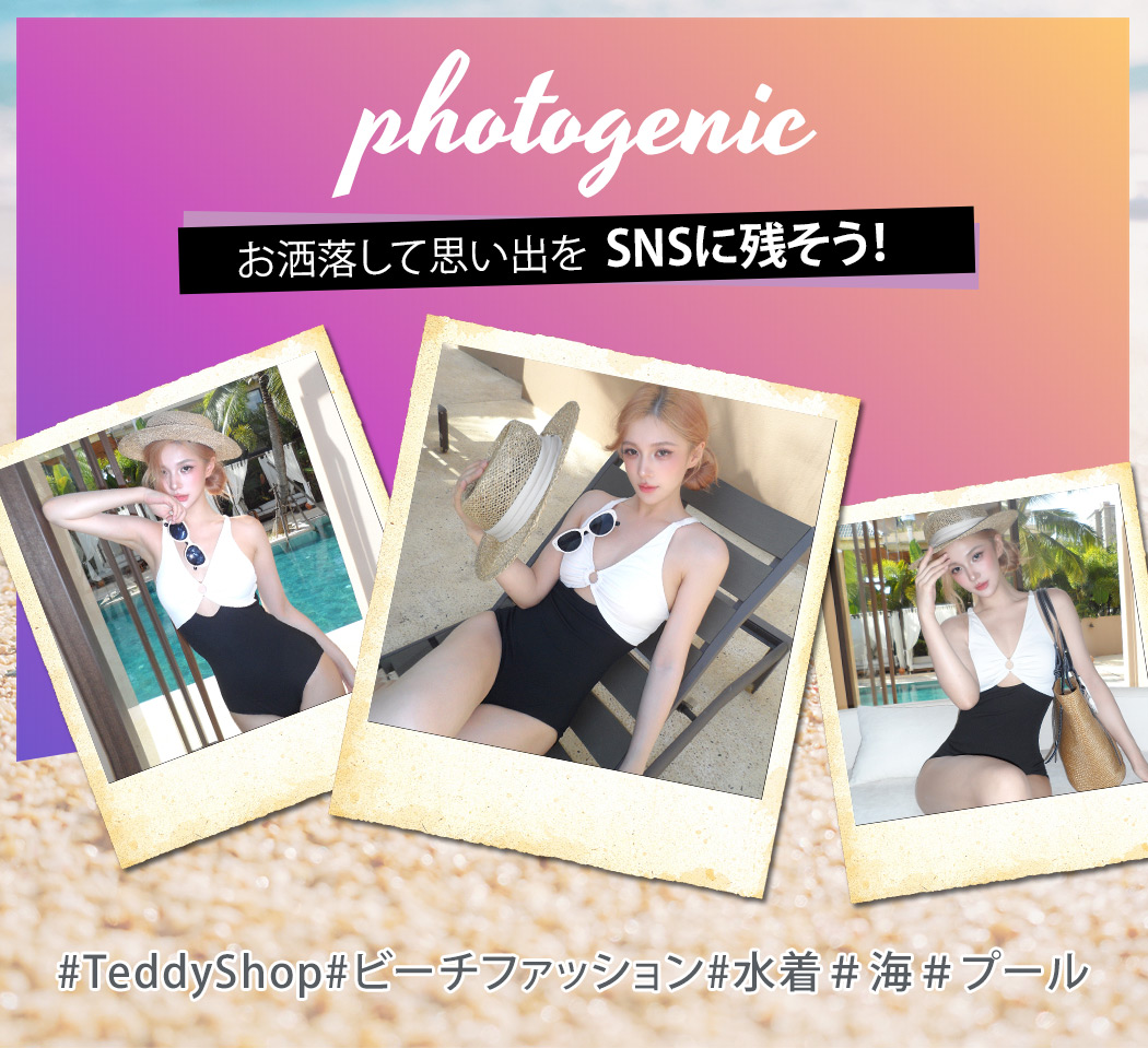 TeddyShop（テディショップ） オールインワン 水着 レディース ワンピ
