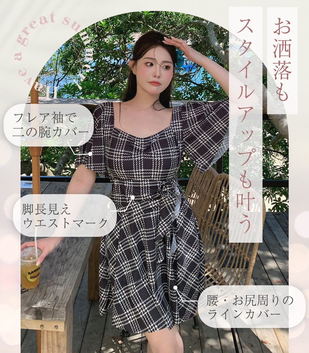 ワンピース 水着 レディース オールインワン ...の詳細画像3
