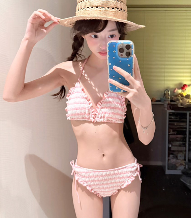 TeddyShop（テディショップ） ビキニ 三角 フリル 水着 レディース