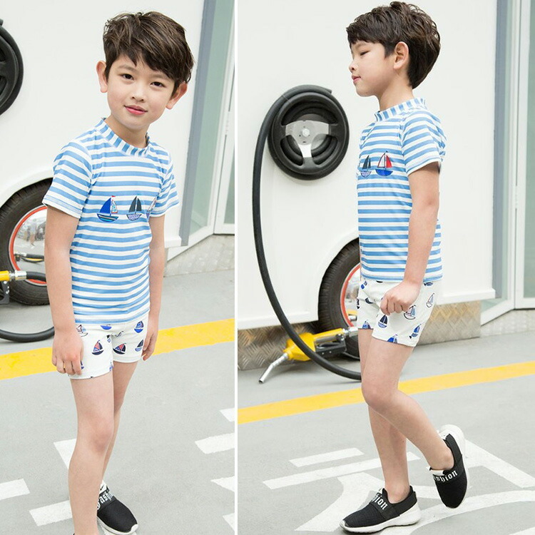 キッズ 水着 男の子 セパレート 子供 ジュニ...の詳細画像5
