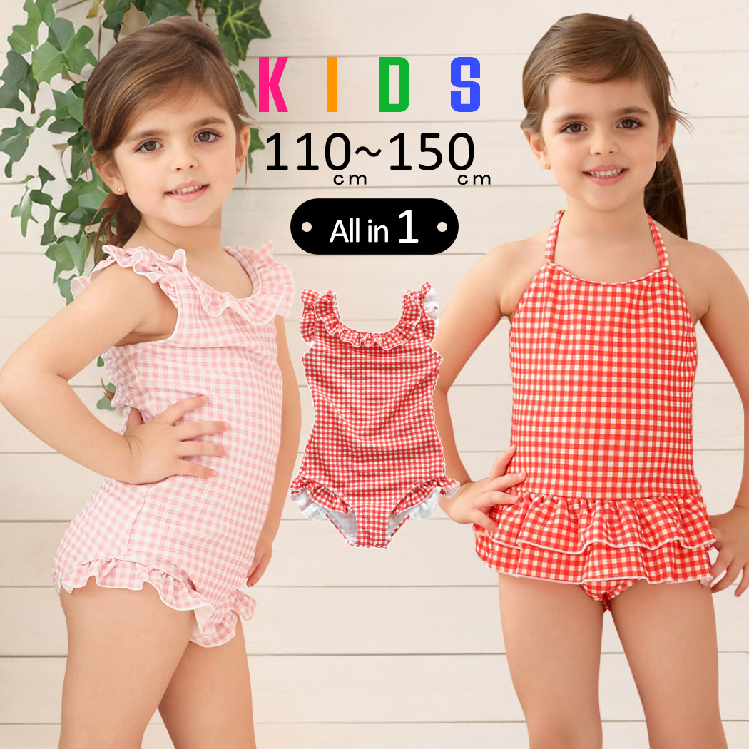 TeddyShop（テディショップ） キッズ 水着 ワンピース 女の子