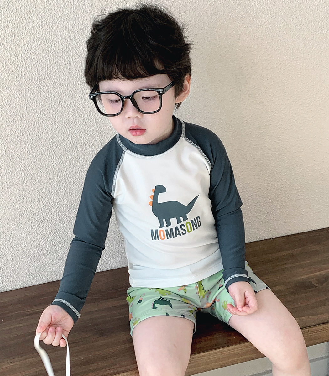 TeddyShop（テディショップ） キッズ 水着 男の子 セパレート ラッシュ 