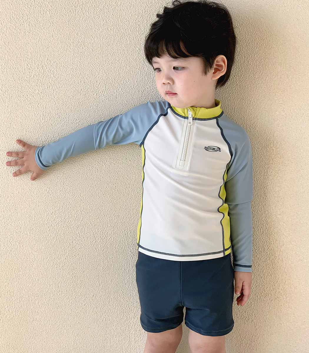 TeddyShop（テディショップ） キッズ 水着 男の子 セパレート ラッシュ