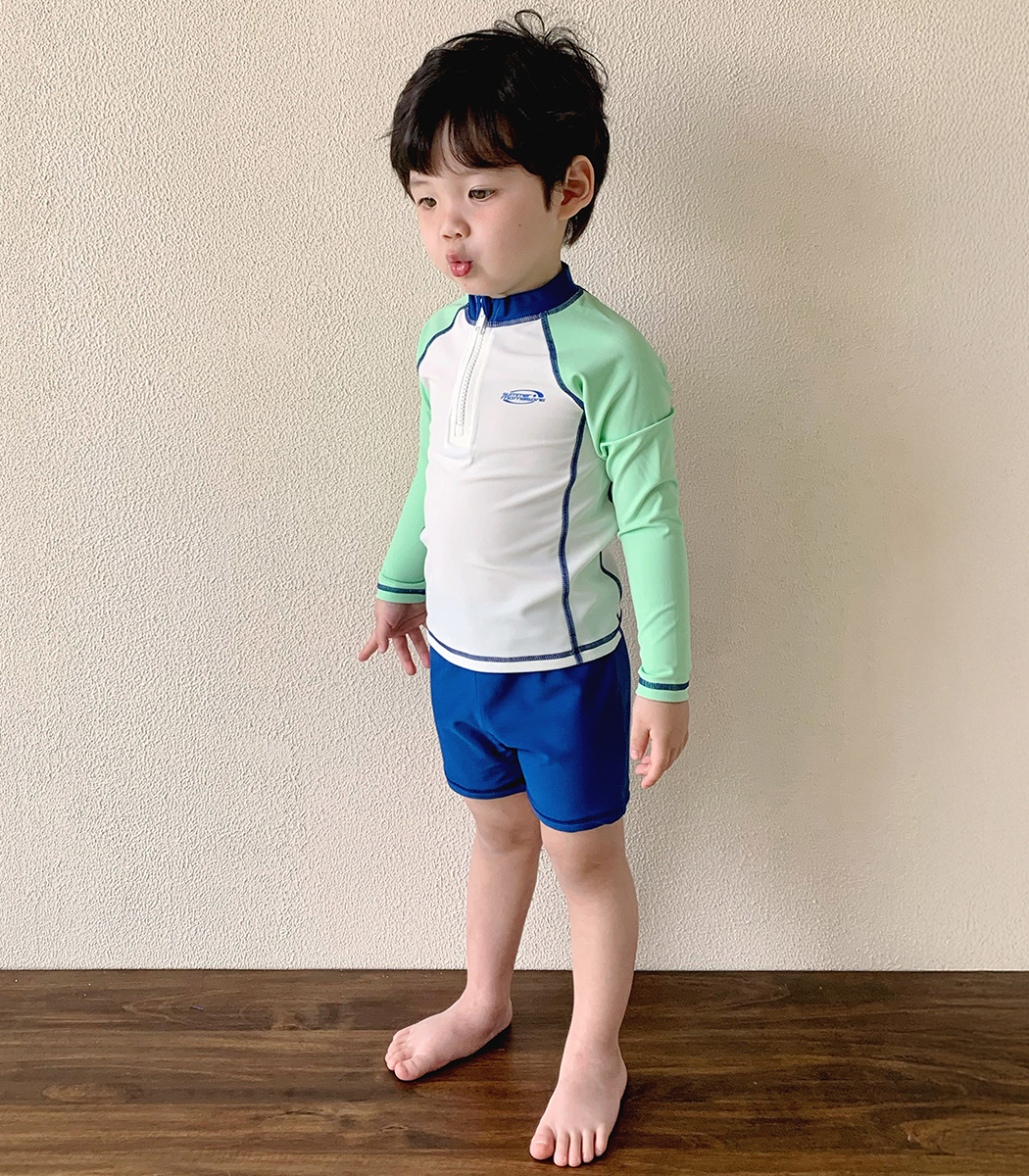 TeddyShop（テディショップ） キッズ 水着 男の子 セパレート ラッシュ