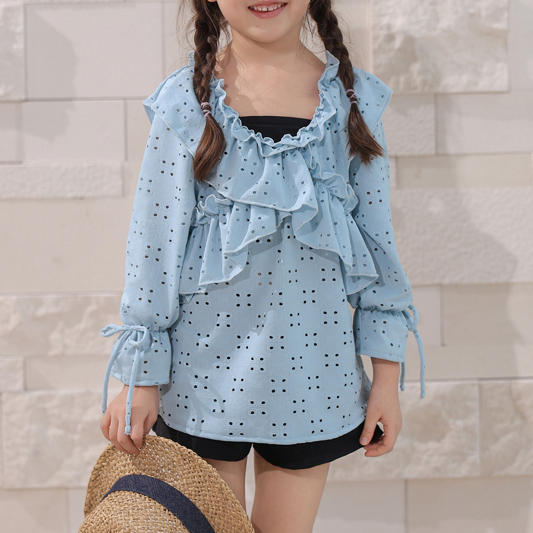 TeddyShop（テディショップ） キッズ 水着 セパレート 女の子 トップス
