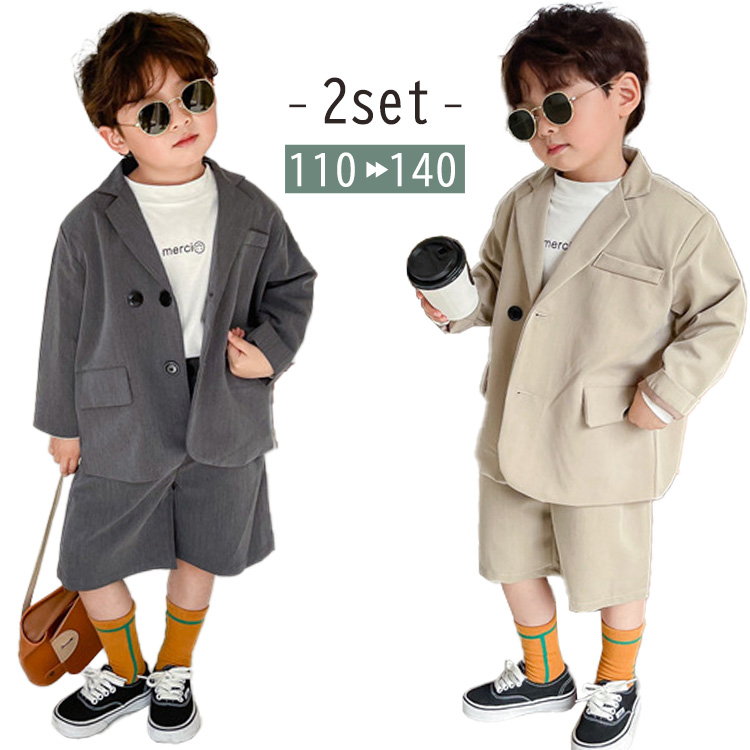 キッズ スーツ 男の子 フォーマル カジュアルスーツ 子供服 卒園式