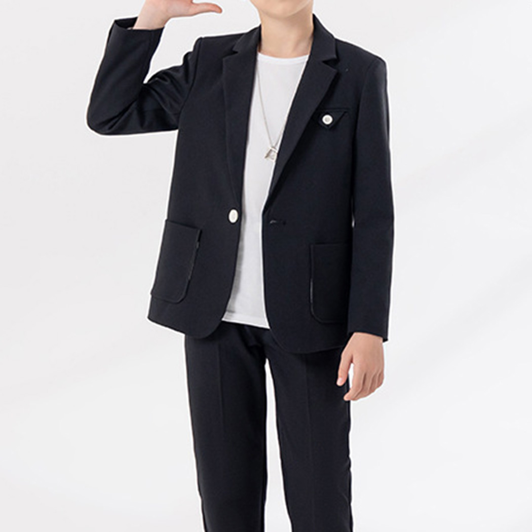 キッズ スーツ 男の子 カジュアル フォーマル 子供服 ノッチドラペル