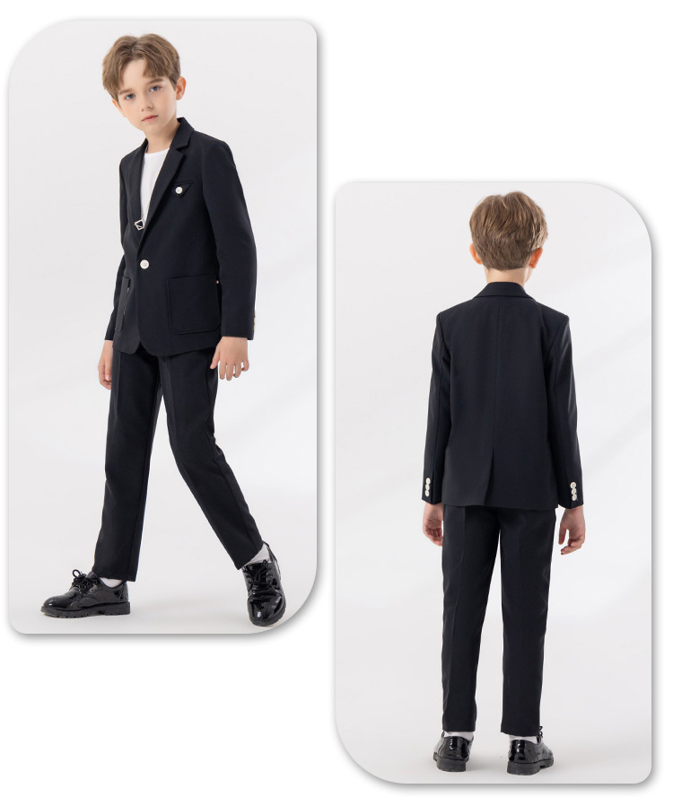 キッズ スーツ 男の子 カジュアル フォーマル 子供服 ノッチドラペル