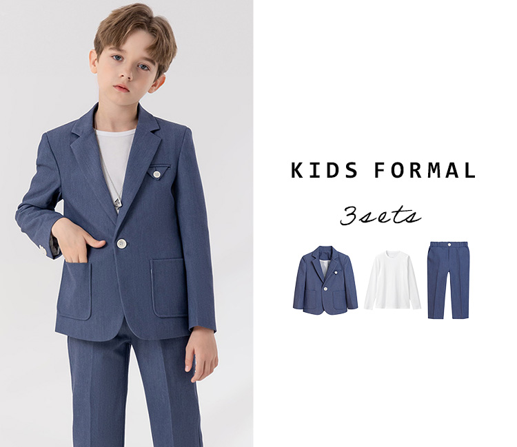 キッズ スーツ 男の子 カジュアル フォーマル 子供服 ノッチドラペル