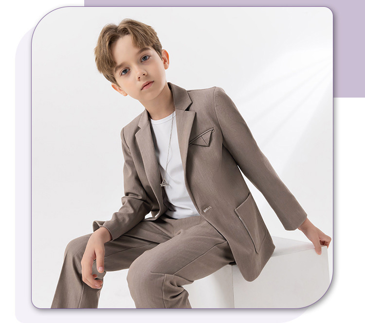 キッズ スーツ 男の子 カジュアル フォーマル 子供服 ノッチドラペル