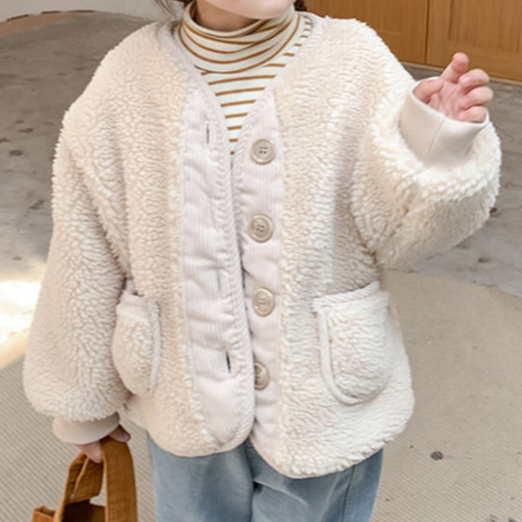 値下げ❗️  キッズアウター　ボア チェック　完売❗️ KIDS/キッズ】リバーシブルチェックボアブルゾン｜ロペピクニックの