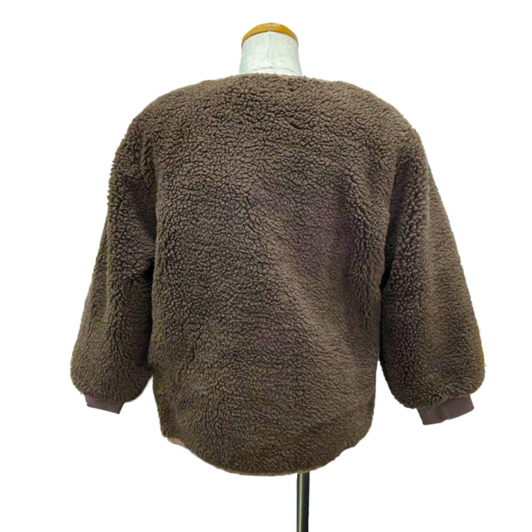 ボア ジャケット キッズ 女の子 男の子 ユニセックス 子供 子ども 秋冬