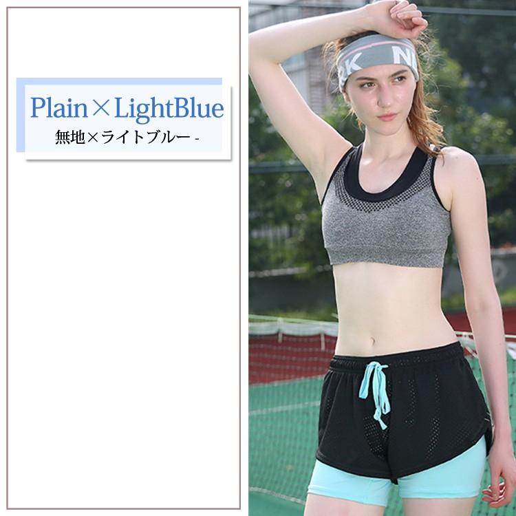 ショートパンツ レディース ショーパン 短パン ボトムス スパッツ一体型 薄手 大きいサイズ 体型カバー フィットネス ジム|水着ストア|07