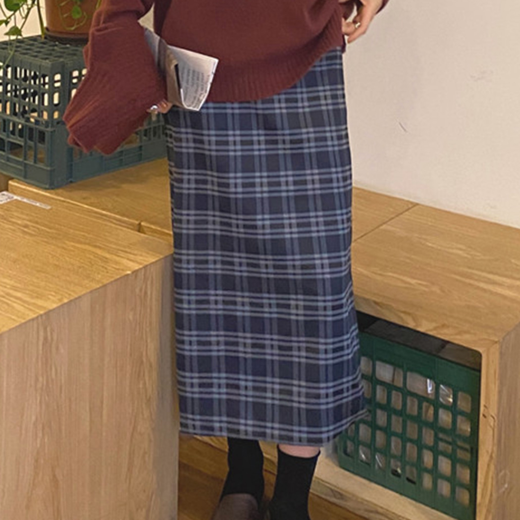スカート 春 秋冬 レディース ひざ丈 膝丈 タイトスカート ロング