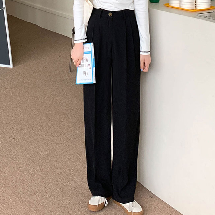 スラックス レディース きれいめ パンツ ボトムス 春秋 10分丈 おしゃれ かわいい シンプル 黒 オフィス カジュアル | ブランド登録なし | 09