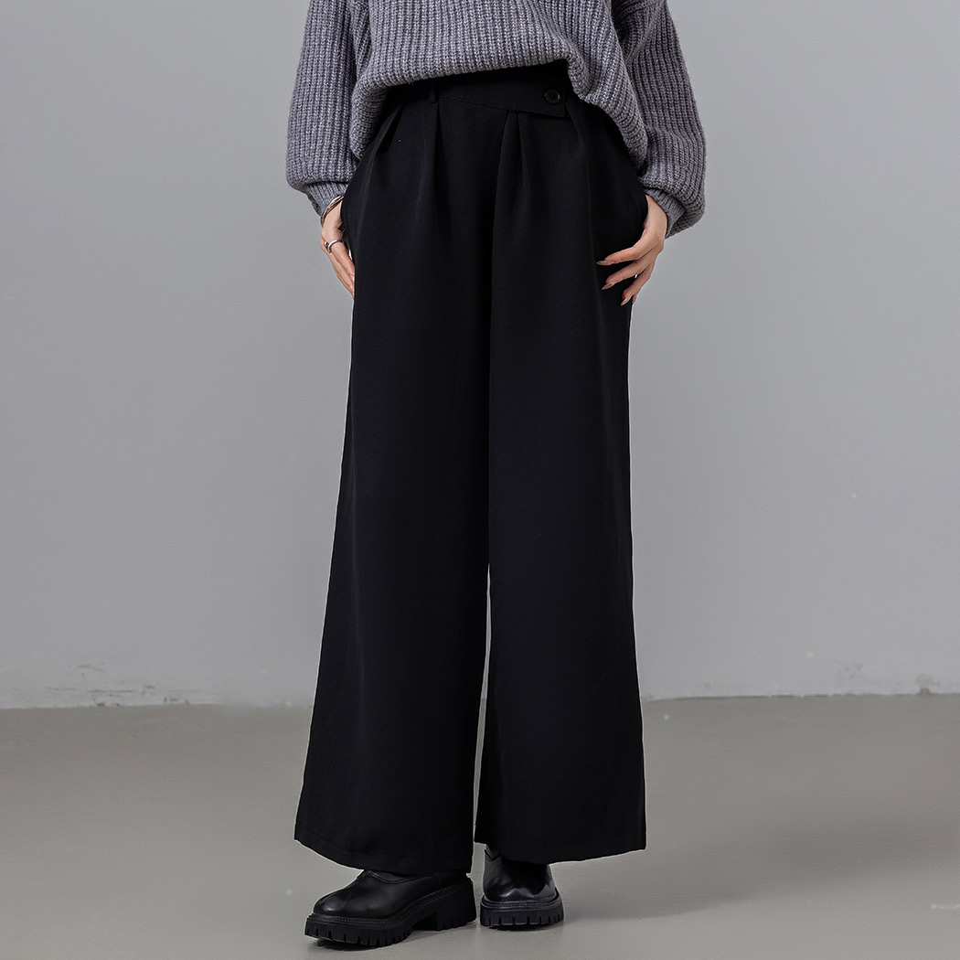 PLUS】TUCK WIDE TROUSERS PANTS/タックワイドトラウザーパンツ
