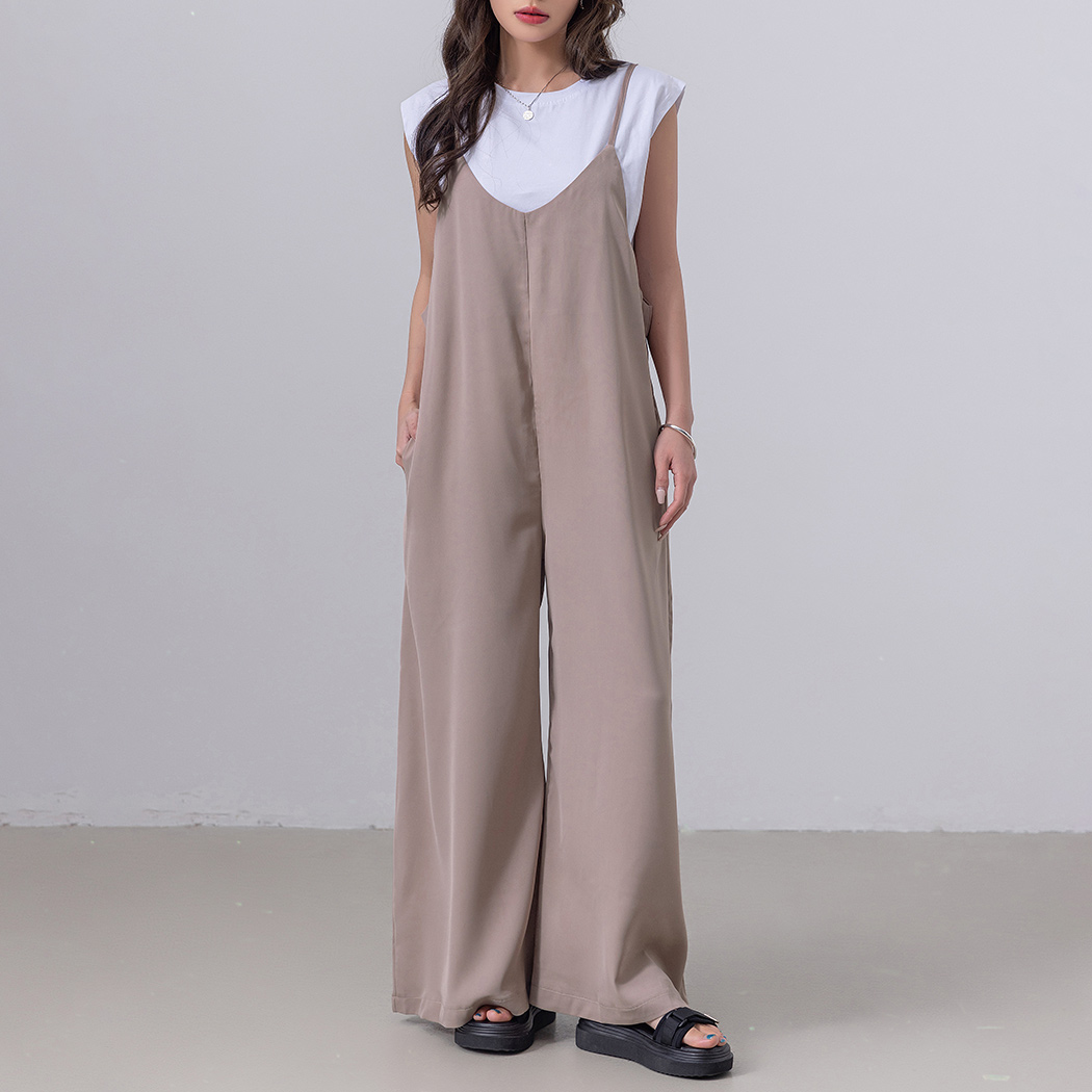 楽天市場】一部即納 サロペット パンツ サロペット