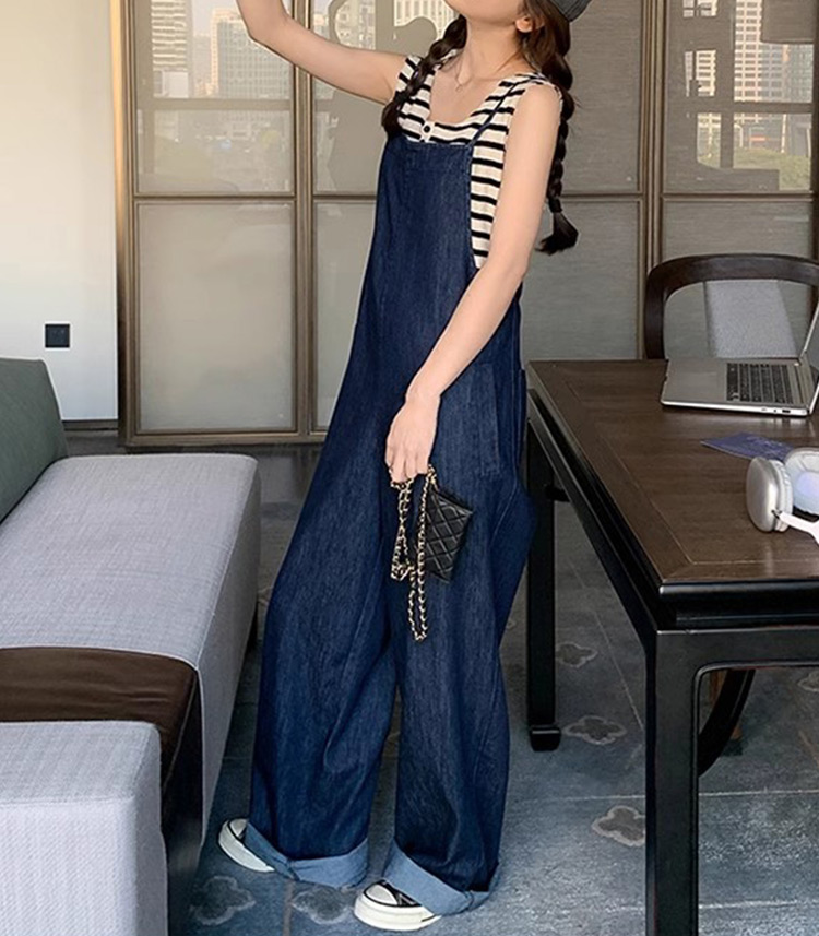 ファッション特集 サロペット デニム ゆったり ワイド パンツ レディース 服&ファッション小物