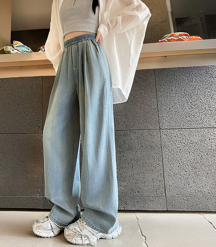 ワイド パンツ 黒 白