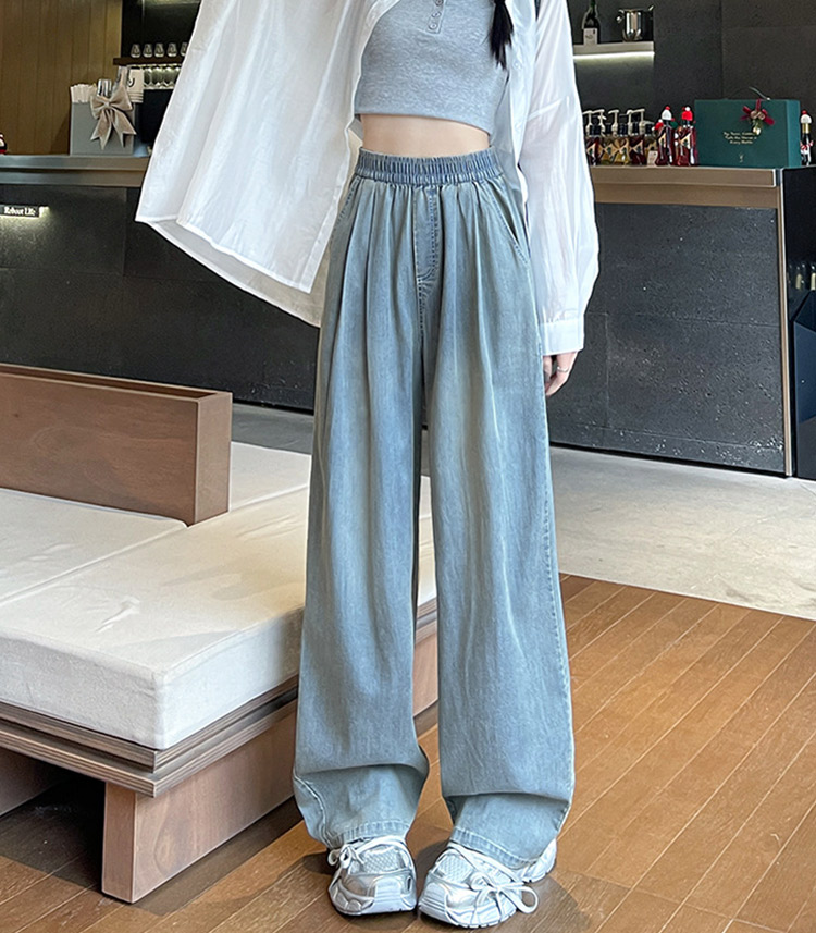 ワイド パンツ 黒 白