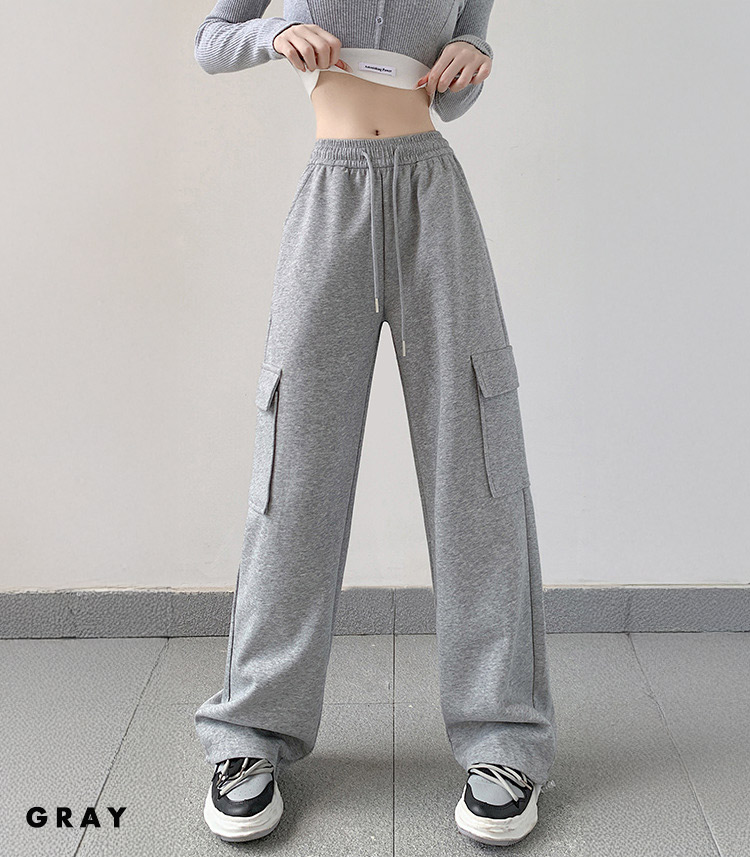 スウェットパンツ レディース ボトムス ロングパンツ カーゴパンツ