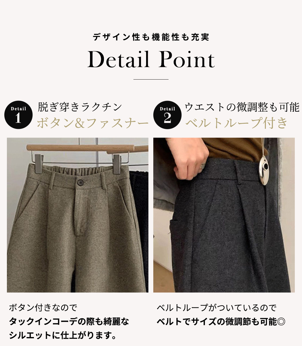 ハーフパンツ レディース きれいめ ボトムス ...の詳細画像5
