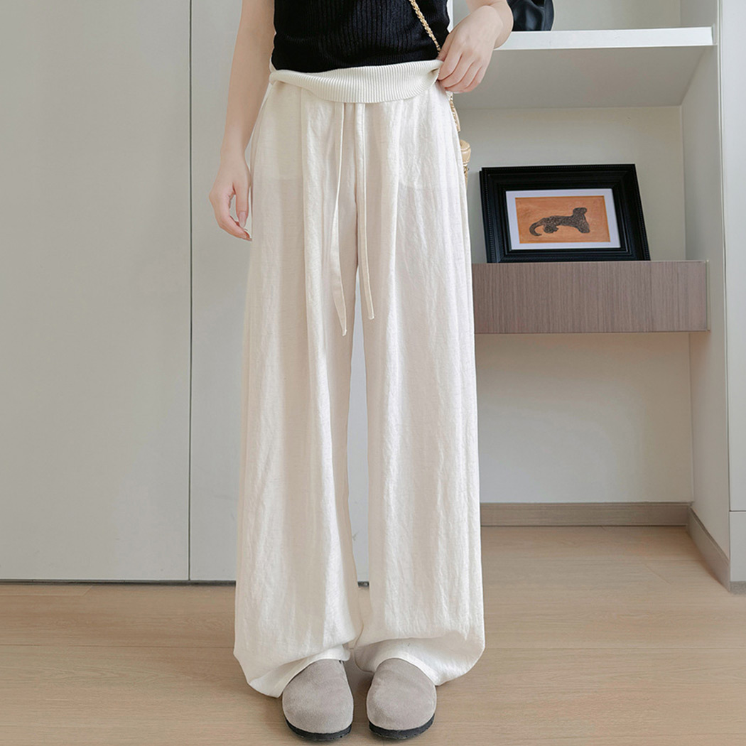 ワイド イージーパンツ レディース きれいめ ゆったり ボトムス ロング