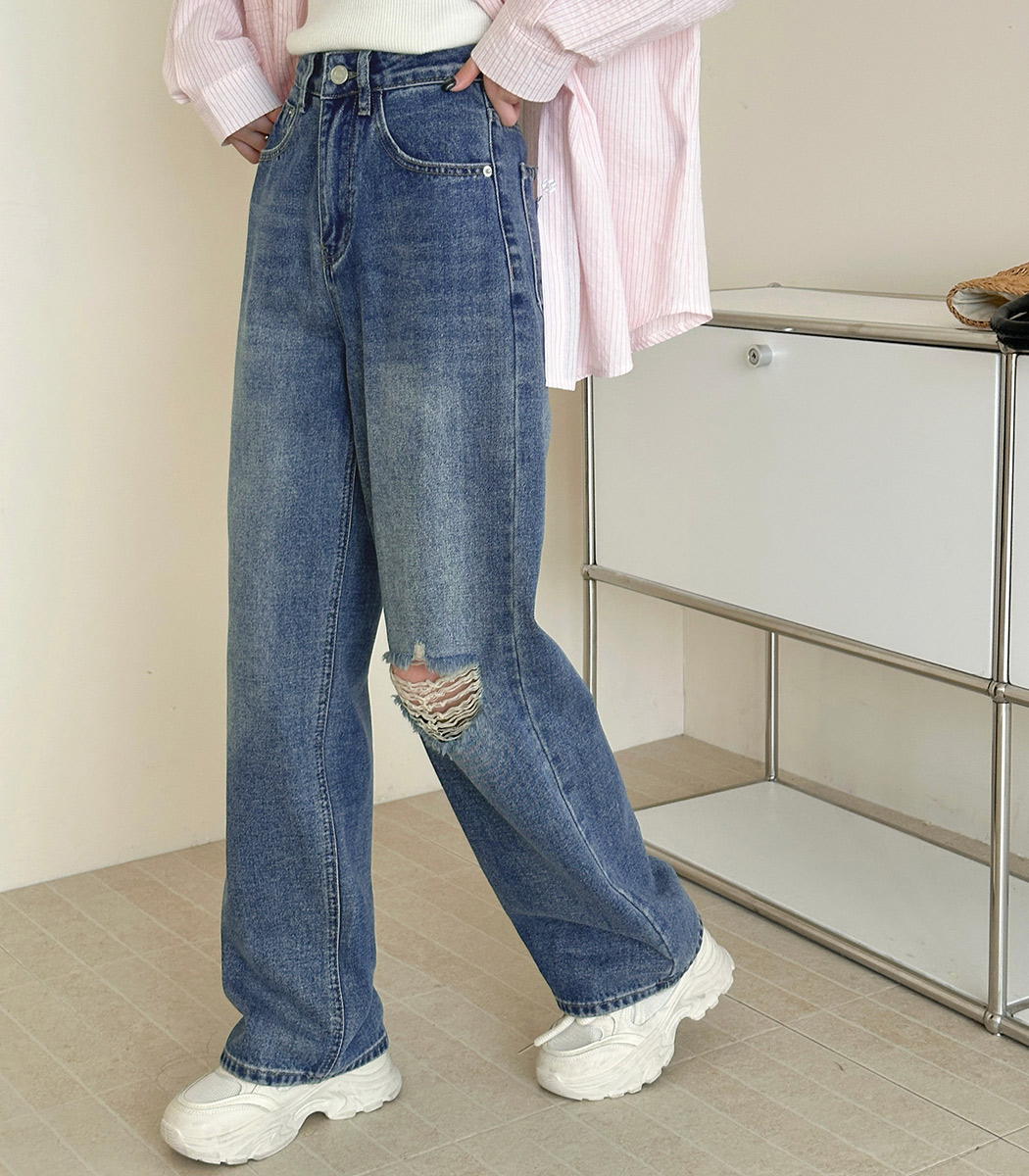 TeddyShop（テディショップ） デニム パンツ ストレート レディース