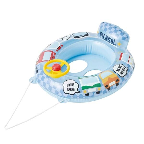 浮き輪 子供 55cm ベビー 足入れ 足穴 足抜き スイムリング フロート アウトドア ビーチグッズ リング型 水遊び|水着ストア|22