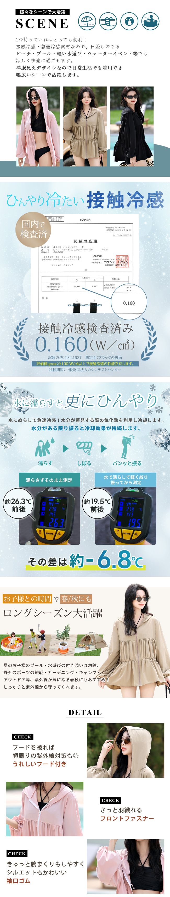 ラッシュガード レディース