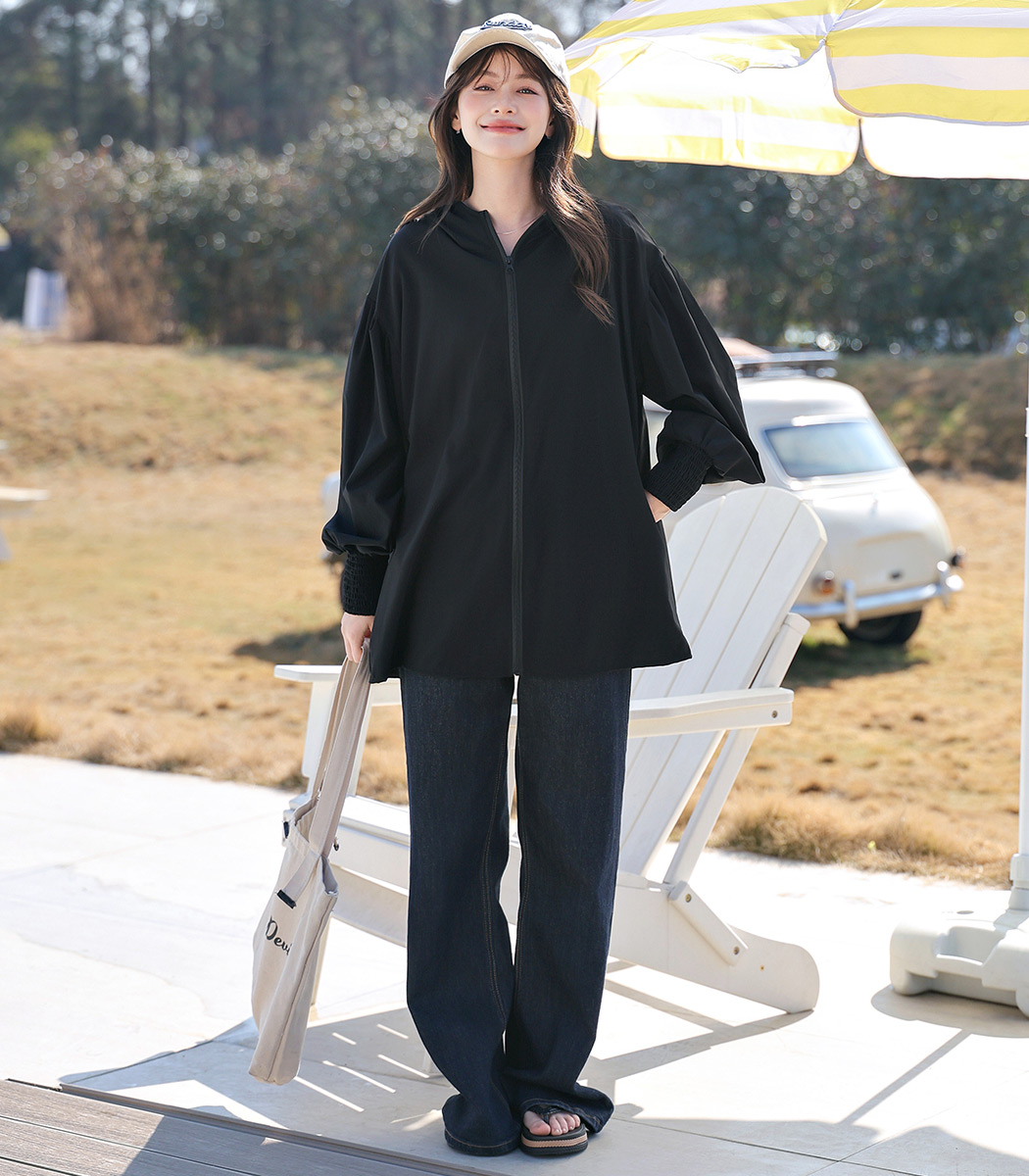 ラッシュガード フード