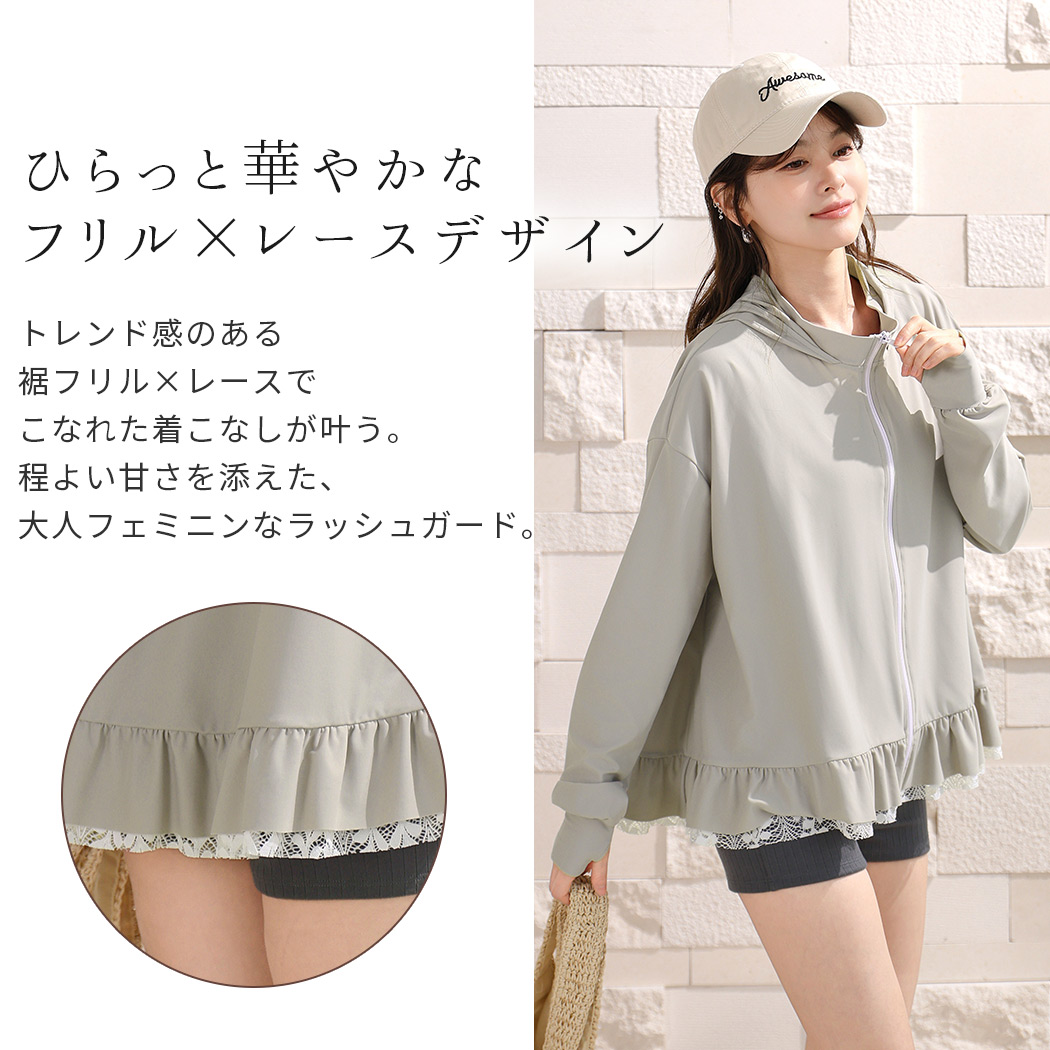 TeddyShop（テディショップ） UVカット率 99%以上 UV パーカー