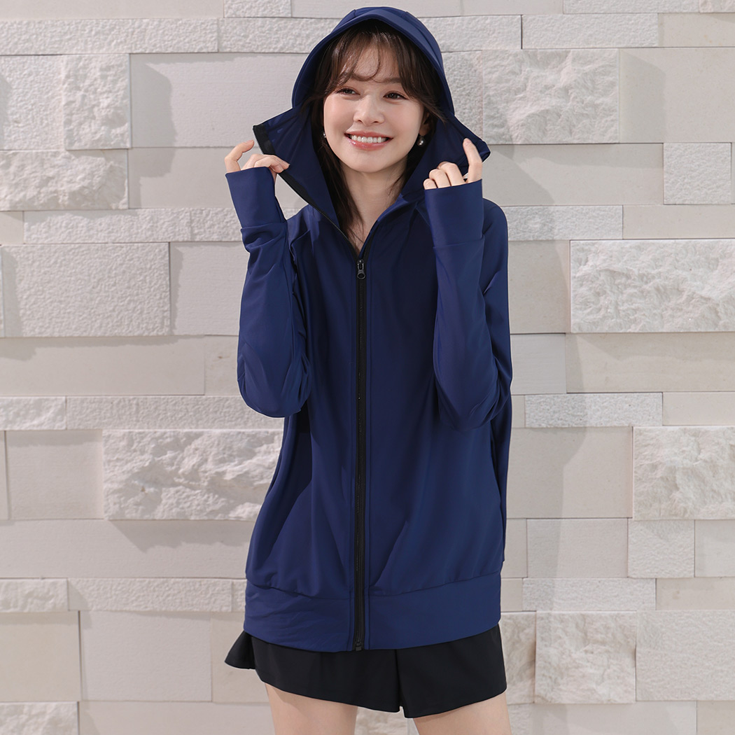 ラッシュガードUVパーカー TeddyShop（テディショップ） UVカット率 99%以上 UV パーカー つば