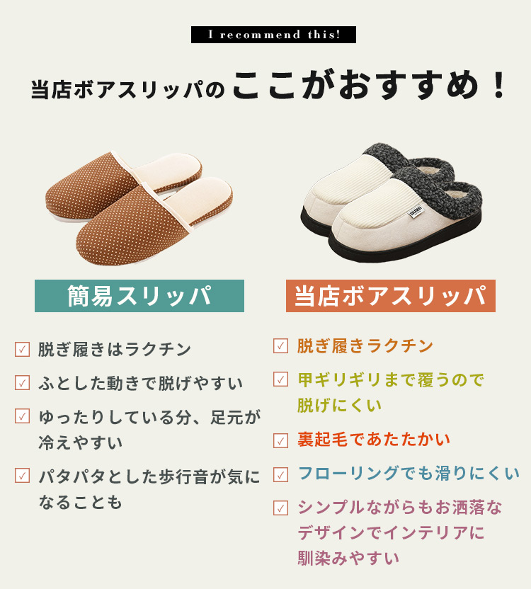 ボア スリッパ レディース メンズ 男女兼用 ...の詳細画像5