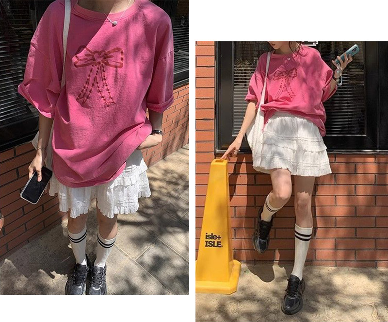 ミニスカート ボトムス レディース ふんわり Aライン 韓国ファッション
