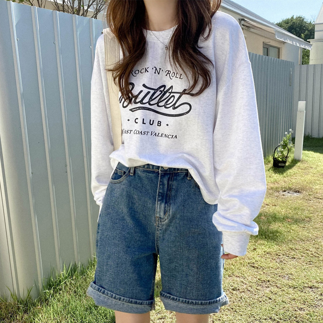 トレーナー スウェット ピンタックスウェット/スウェット / S レディース MONO-MART トレーナー スウェット 12oz ヘビーウェイト ビッグ