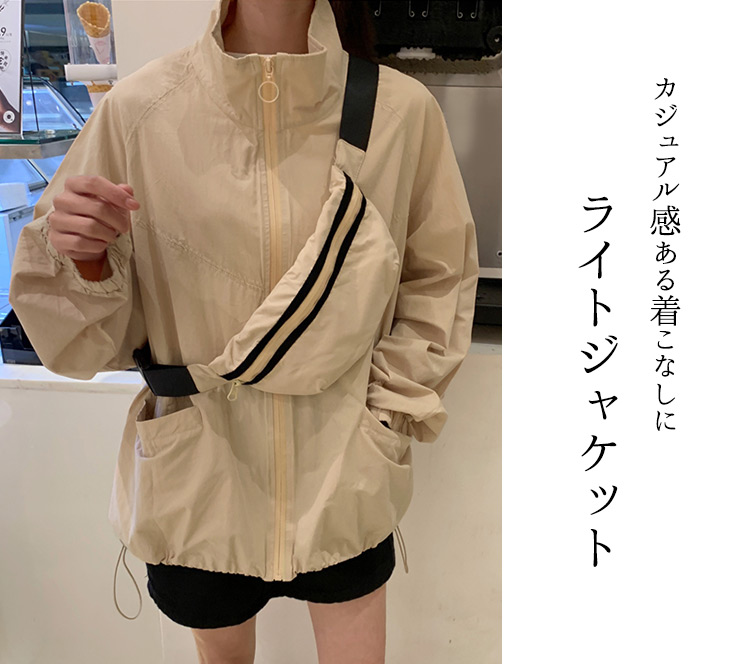 llTR 女性用ウィンドブレーカー ウィンドブレーカー レディース 長袖 ライトジャケット ライト