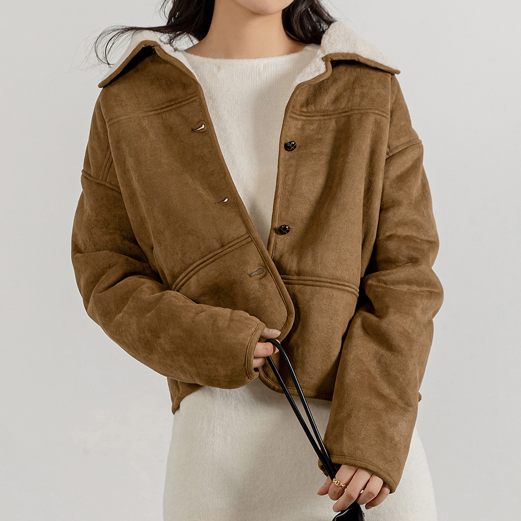 スエード ジャケット 暖かい 高品質 秋冬アイテム 可愛い S~XL ジャケット レディース 秋冬 きれいめ カジュアル おしゃれ