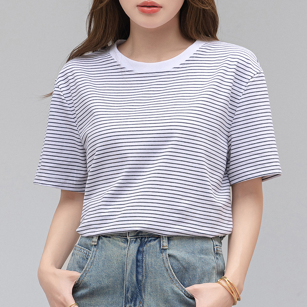 レディース　シンプルコーデ まとめ売り 20点 レディース 半袖 Tシャツ シンプル コーデ 映え 大人 ボーダー