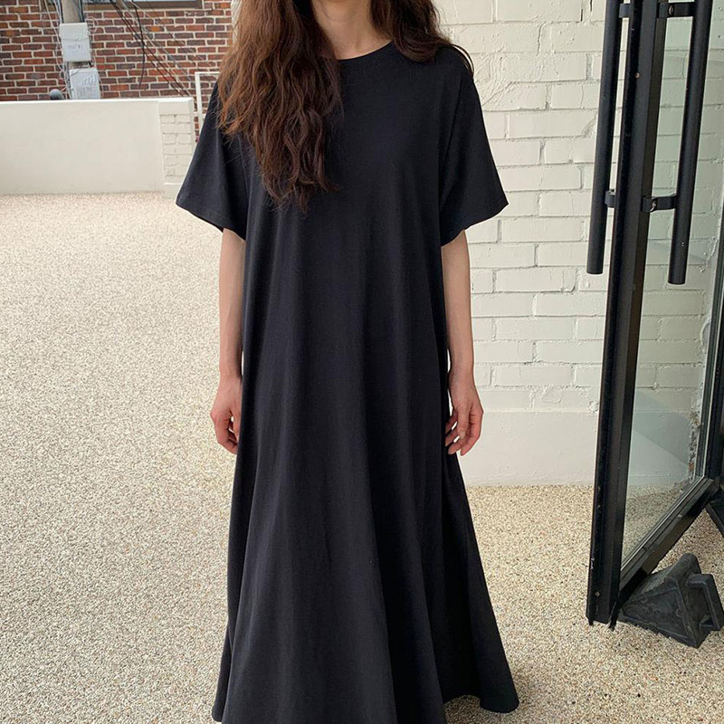 Tシャツ ワンピース 黒